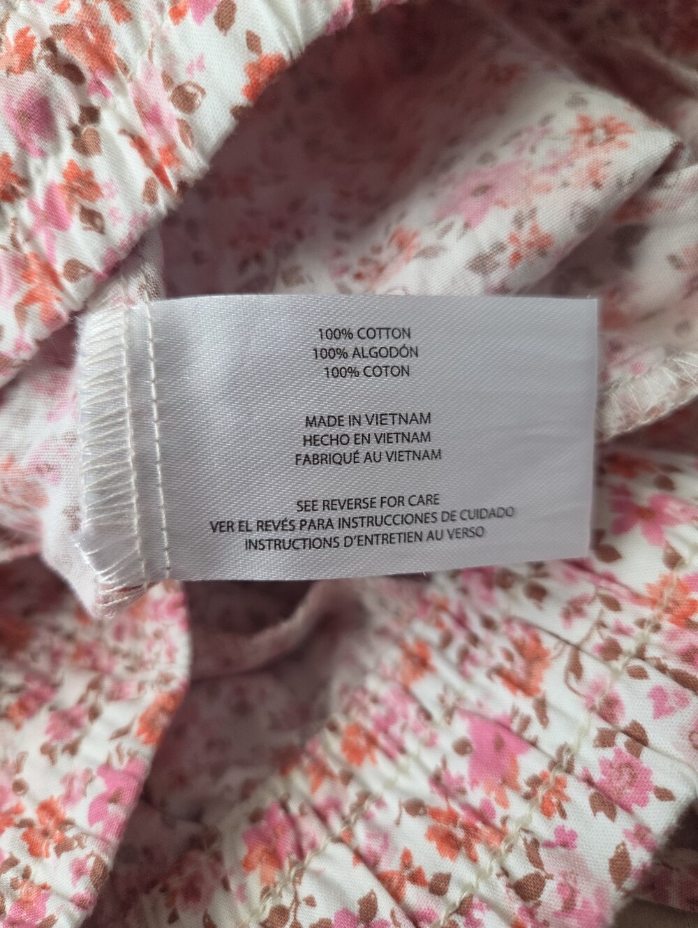 GAP Cottagecore Floral Cotton Wide Straight Leg Lounge Pants - Picture 14 of 14